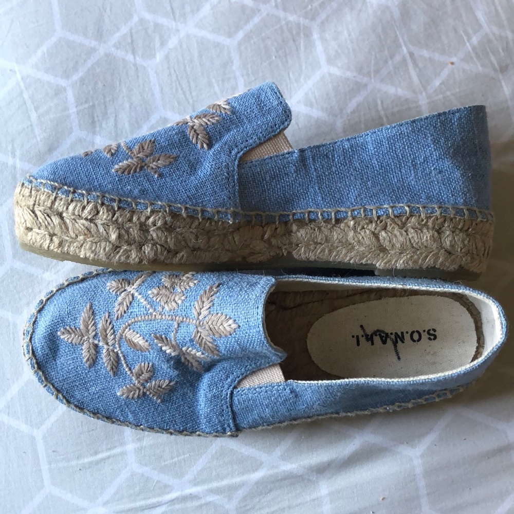 Espadrille Slip Ons